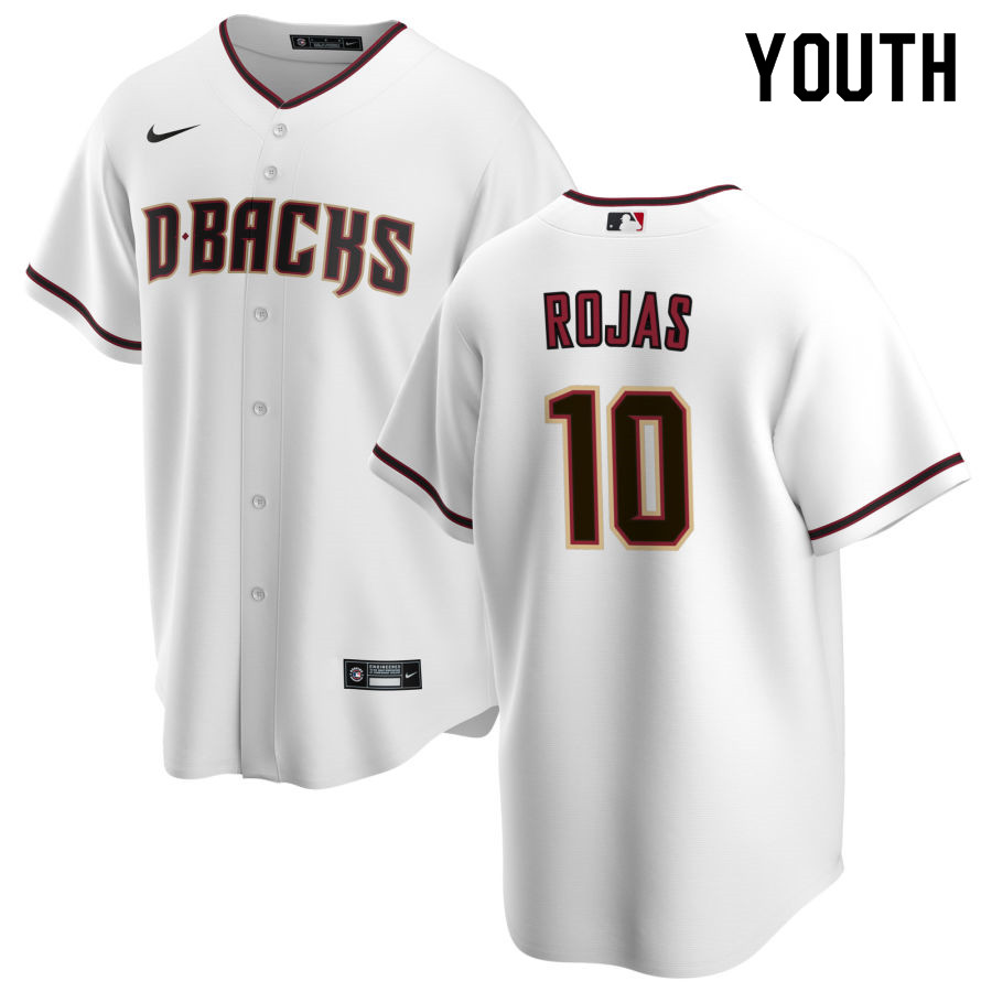 Nike Youth #10 Josh Rojas Arizona Diamondbacks Baseball Jerseys Sale-White